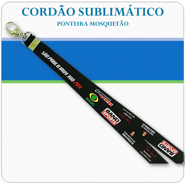 Cordões em Tecido - Sublimáticos Cordões em Tecido - Sublimáticos