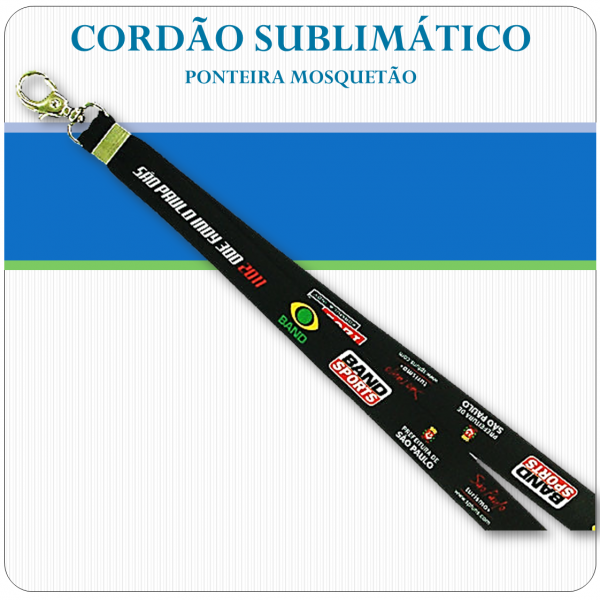 Cordões em Tecido - Sublimáticos