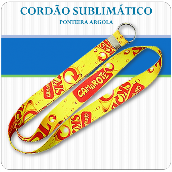 Cordões em Tecido - Sublimáticos Cordões em Tecido - Sublimáticos