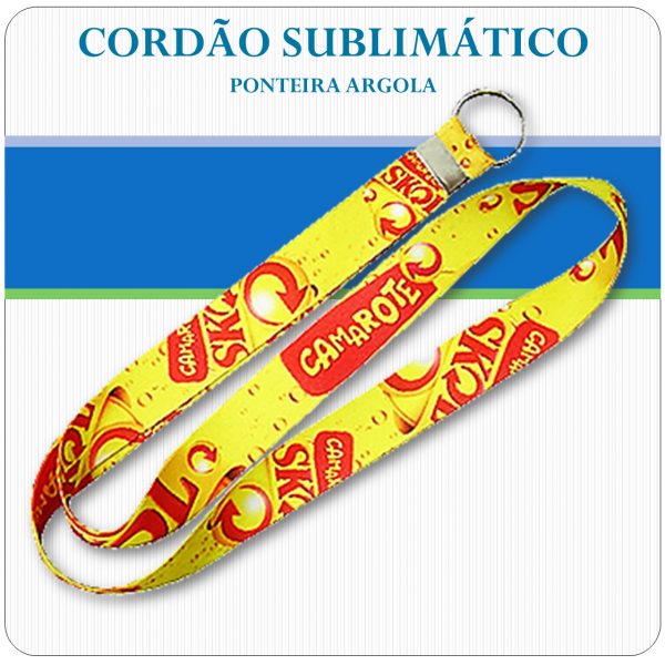 Cordões em Tecido - Sublimáticos