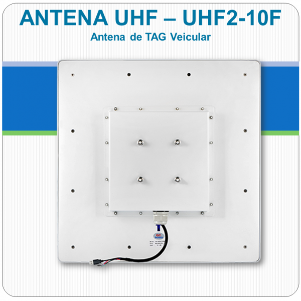 Antena UHF de Tag Veicular - UHF2-10F Antena UHF de Tag Veicular - UHF2-10F