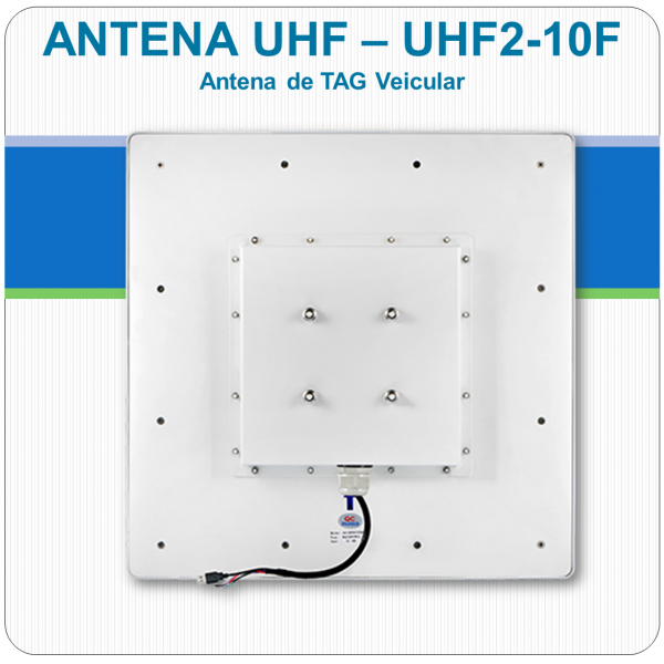 Antena UHF de Tag Veicular - UHF2-10F