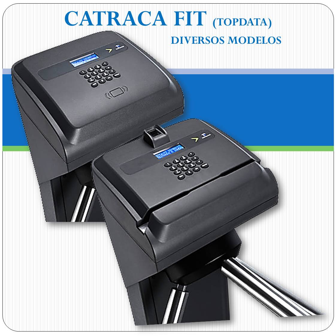 Etiqueta Adesiva Do Display Da Catraca Fit Topdata