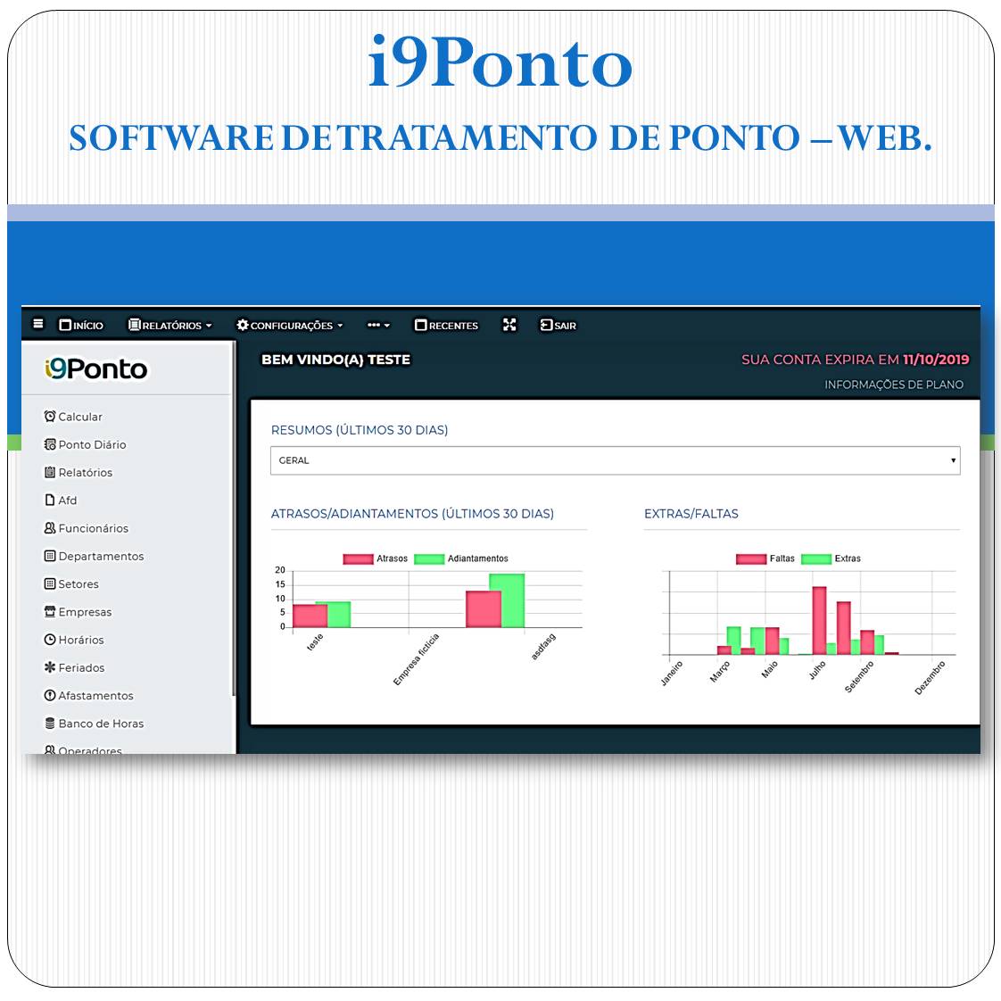 Software de Tratamento de Ponto Web - i9Ponto