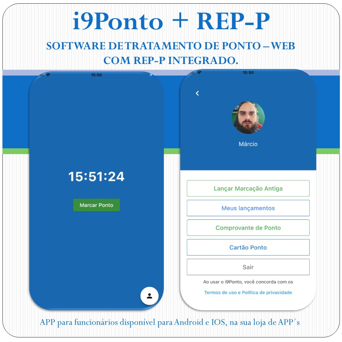 Software de Tratamento de Ponto Web - i9Ponto + REP-P