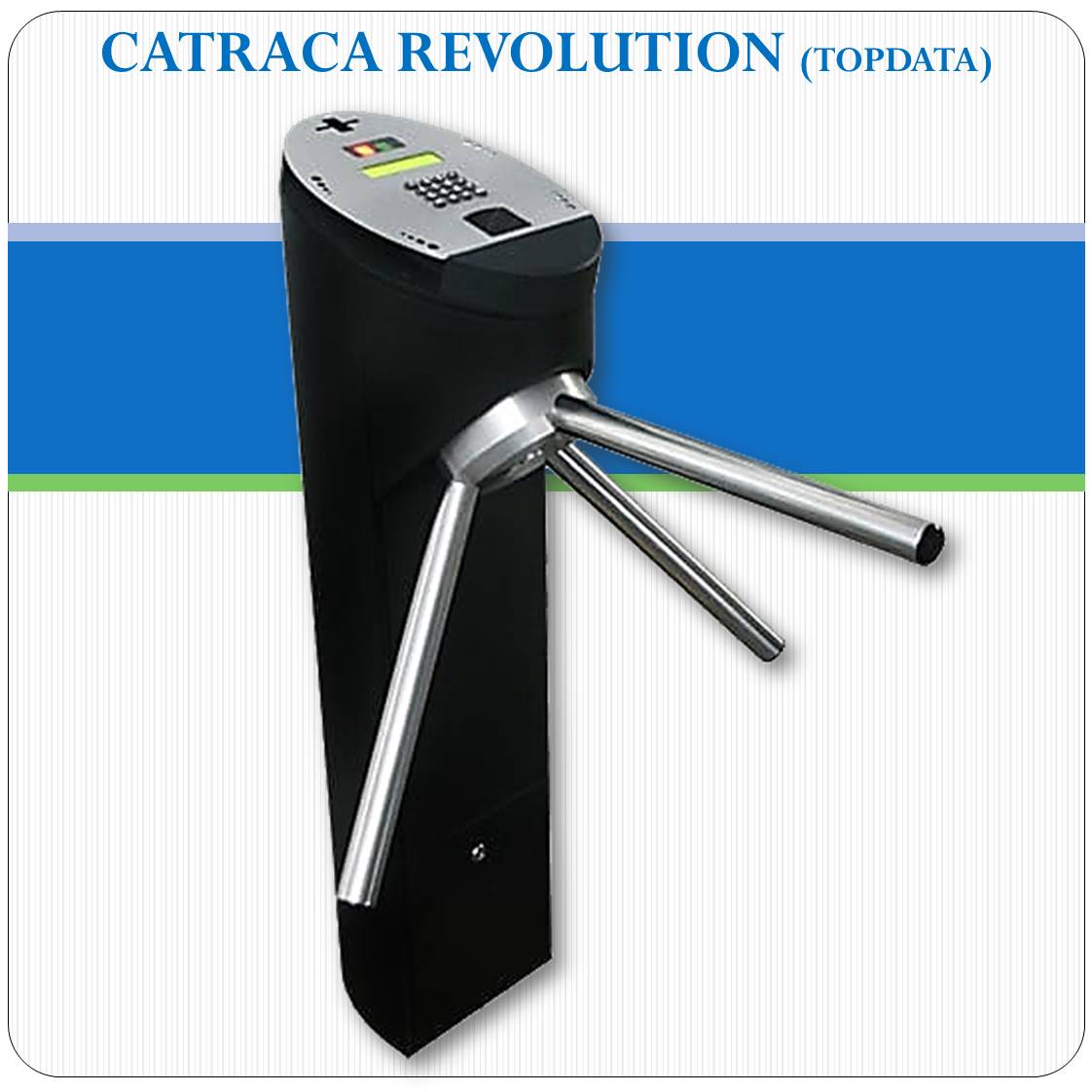 Display Big Number da Catraca Revolution - Topdata
