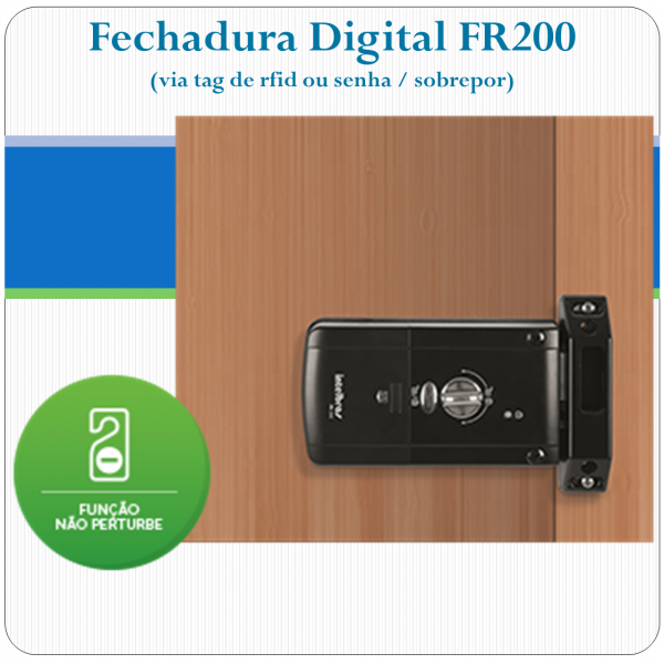 Fechadura Digital FR200 Fechadura Digital FR200