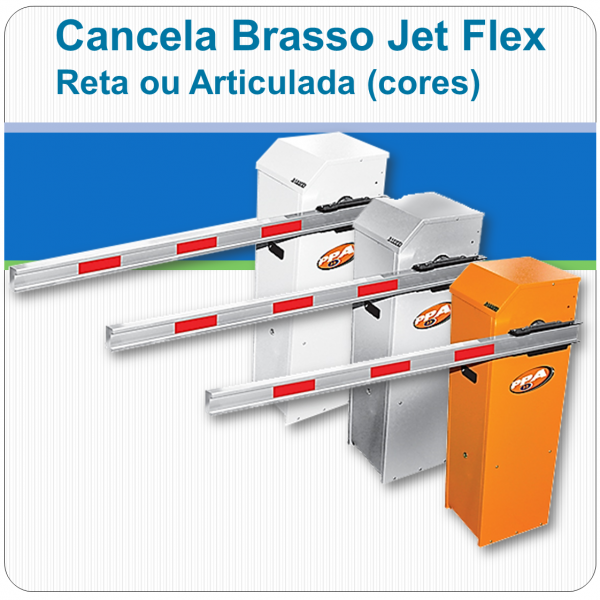 Cancela automática Brasso Jet Flex