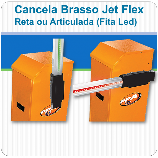 Cancela automática Brasso Jet Flex Cancela automática Brasso Jet Flex