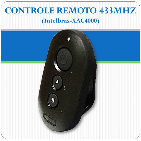 Controle Remoto 433 INTELBRAS XAC-4000 Controle Remoto 433 INTELBRAS XAC-4000