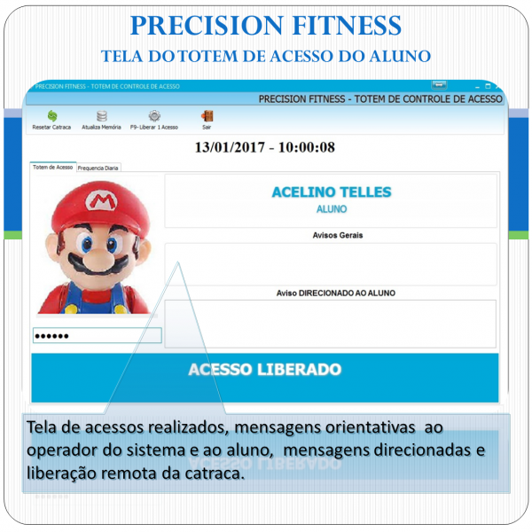 Precision Fitness - Software p/ Academias Precision Fitness - Software p/ Academias