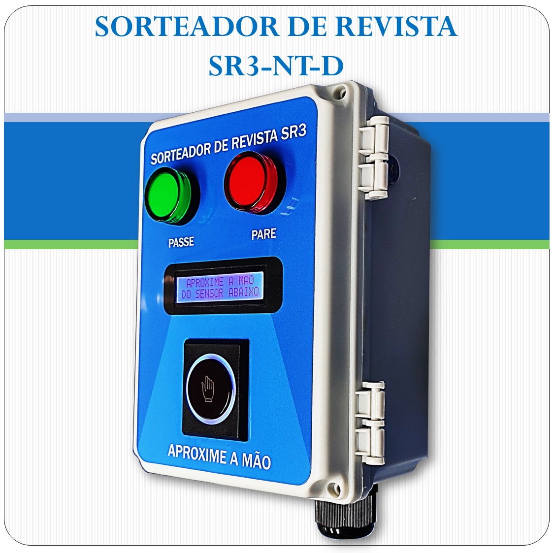 Sorteador de Revista Pessoal - SR3-NT-D Sorteador de Revista Pessoal - SR3-NT-D