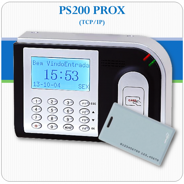 Relógio Ponto Proximidade - PS200 TCP/IP Relógio Ponto Proximidade - PS200 TCP/IP