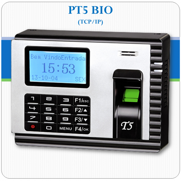 Relógio Ponto Biométrico - PT5 BIO TCP/IP Relógio Ponto Biométrico - PT5 BIO TCP/IP