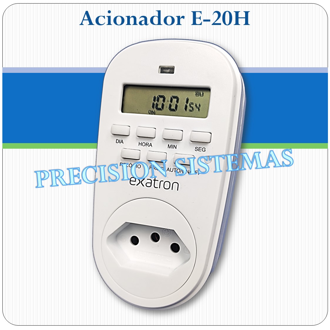 Acionador Controlador de Sirene - E-20H Acionador Controlador de Sirene - E-20H