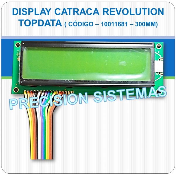 Display Big Number da Catraca Revolution - Topdata