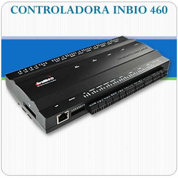 Controladora de Acesso Biométrica + RFID INBIO-460 