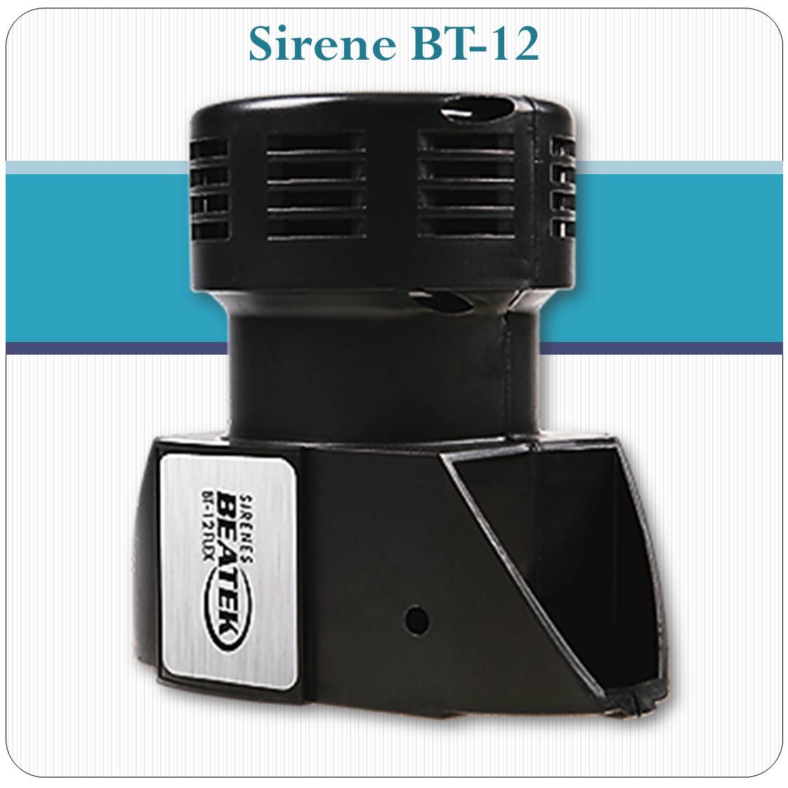 Sirene Eletromecânica BT-12 -  500 à 3000 mt.