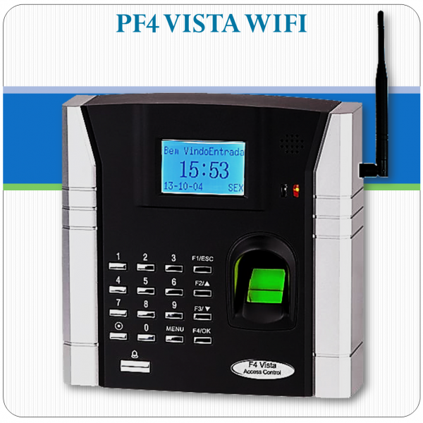 Controle de Acesso Biométrico PF4 VISTA WIFI Controle de Acesso Biométrico PF4 VISTA WIFI