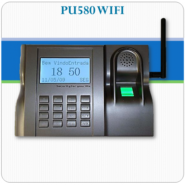 Controle de Acesso Biométrico PU580 WIFI Controle de Acesso Biométrico PU580 WIFI