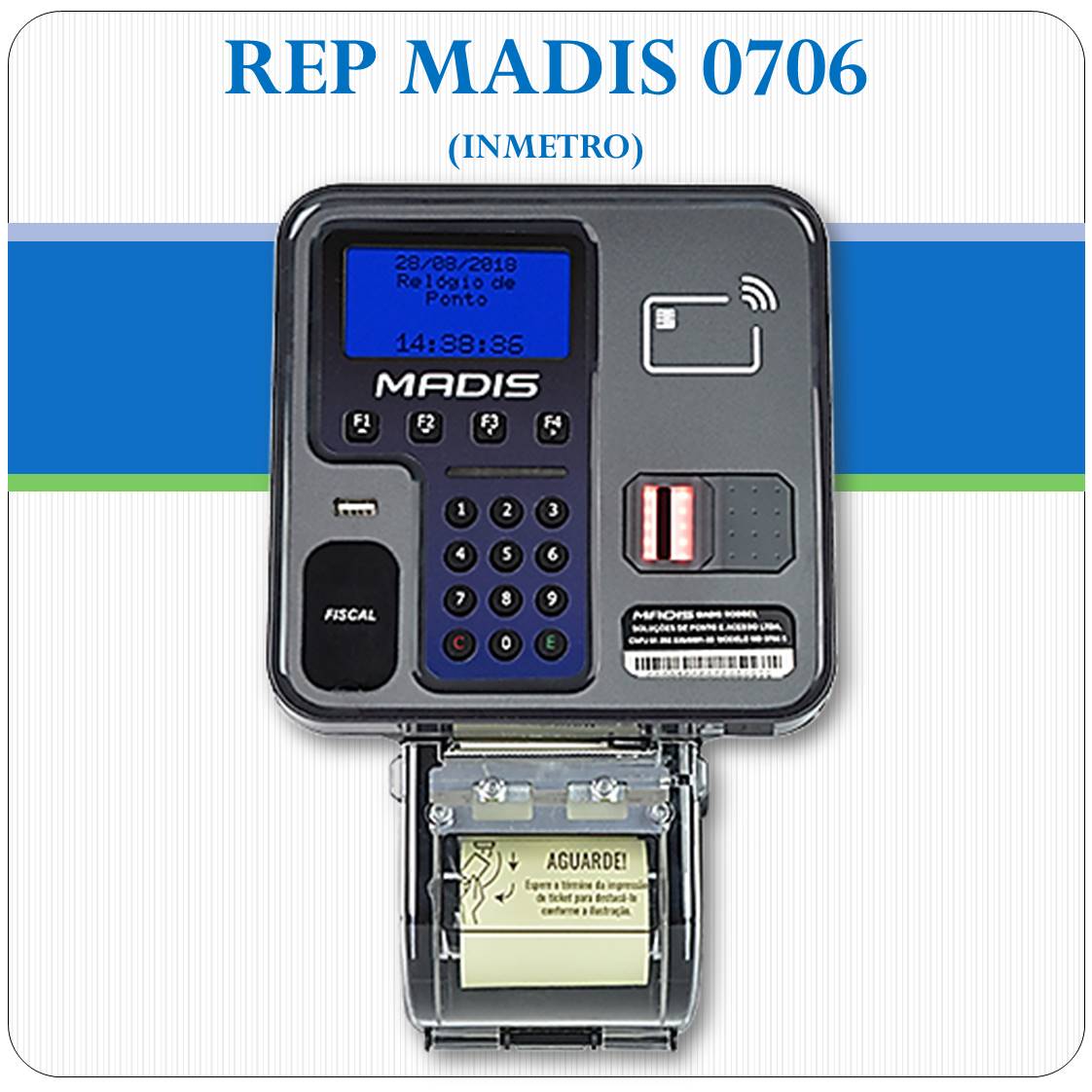 REP Relógio de Ponto MD 0706 REP Relógio de Ponto MD 0706