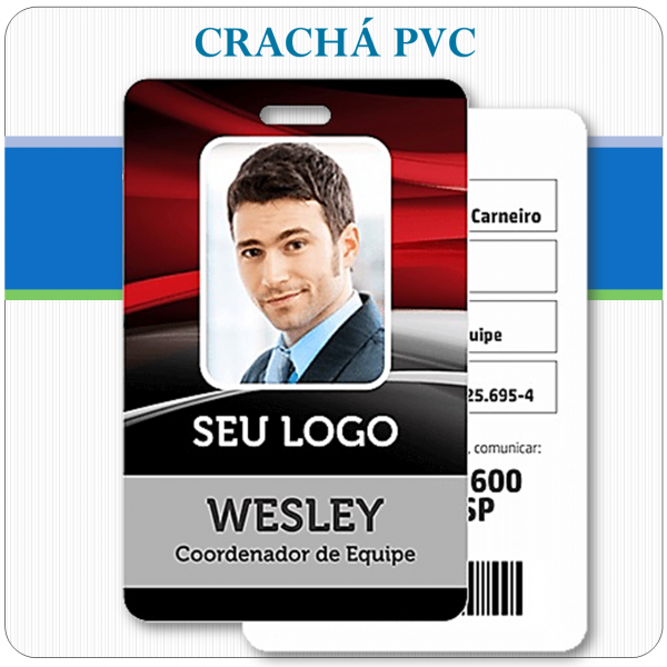 Crachás em PVC