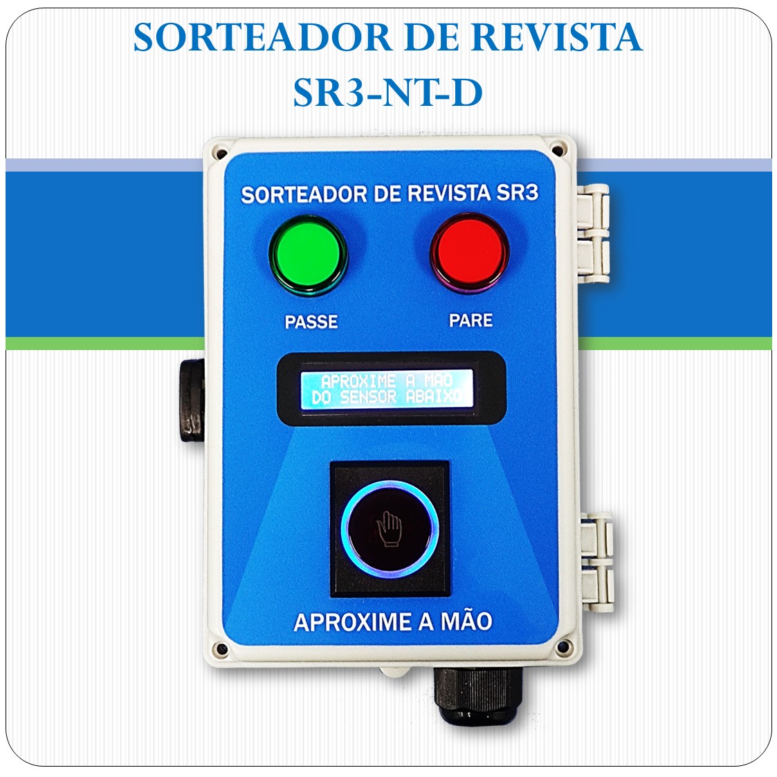 Sorteador de Revista Pessoal - SR3-NT-D Sorteador de Revista Pessoal - SR3-NT-D