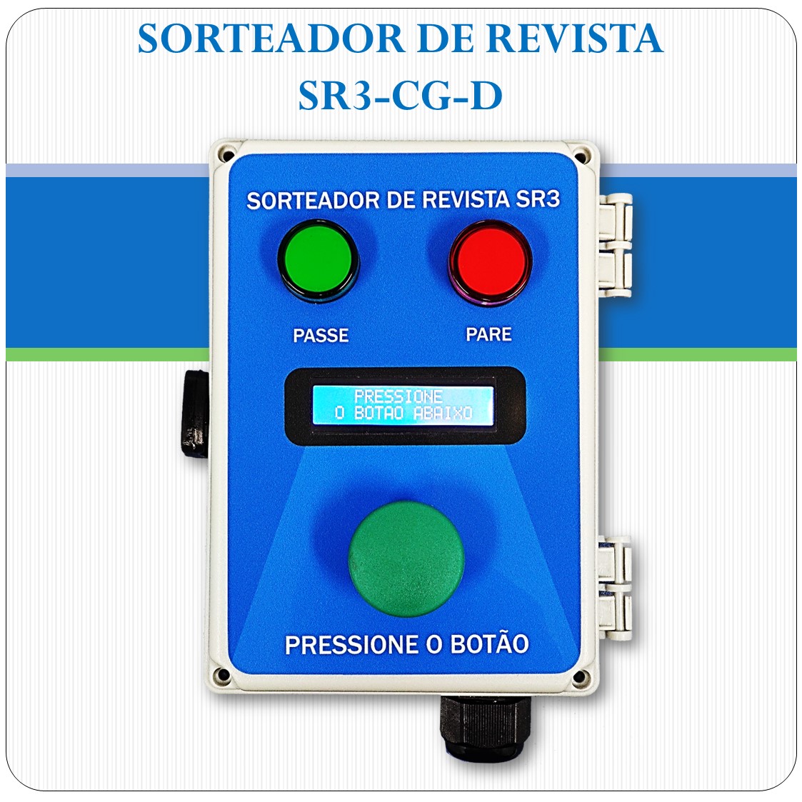Sorteador de Revista Pessoal - SR3-CG-D Sorteador de Revista Pessoal - SR3-CG-D