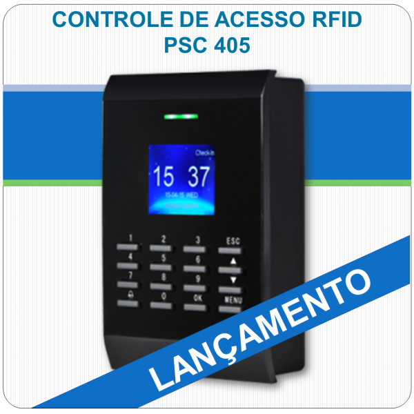 Controle de Acesso RFID PSC405 ID Controle de Acesso RFID PSC405 ID