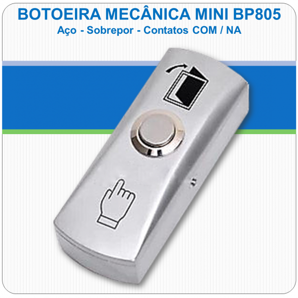 Mini Botoeira Mecânica de Sobrepor NA-C - BP805