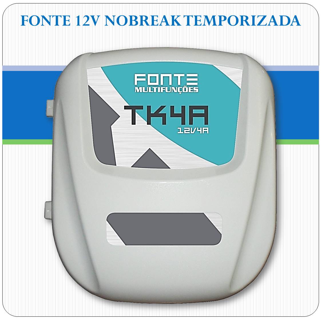 Fonte de Alimentação com Nobreak 12Vcc 7A - Temporizada